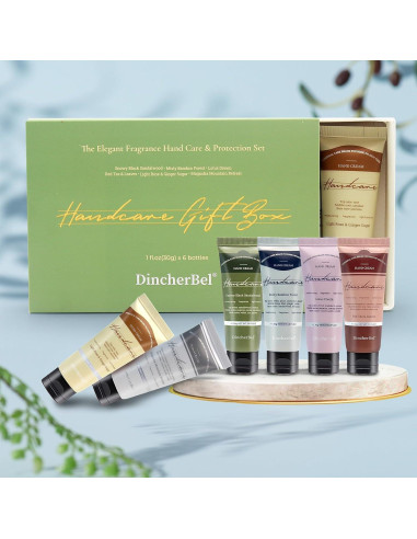 Set de Crema de Manos DincherBel 6 x 30 ml Aromas Variados