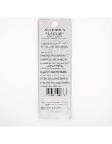 Cuchillas de Repuesto para Varita de Belleza Sonic - 4 Unidades