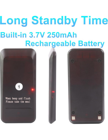 Sistema de Pagers Inalámbricos LOUIKENE 16 Pagers 300m