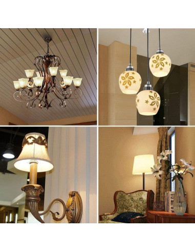 Bombilla LED G9 SYXKJ 7W 720lm Regulable Blanca Cálida 3000K Paquete de 4