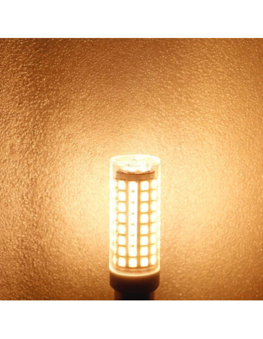 Bombilla LED G9 SYXKJ 7W 720lm Regulable Blanca Cálida 3000K Paquete de 4