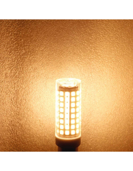 Bombilla LED G9 SYXKJ 7W 720lm Regulable Blanca Cálida 3000K Paquete de 4