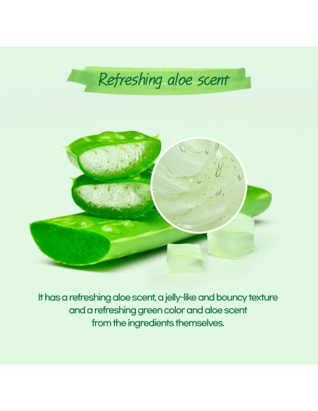 Gel Calmante de Aloe Vera Orgánico by.H - Hidratante 98% Puro