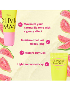 Bálsamo Labial Voluminizador OLIVIAUMMA Guayaba 10 ml 2