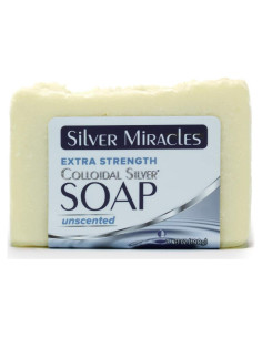 Jabón de Plata Coloidal Milagros de Plata 198g Hecho a Mano