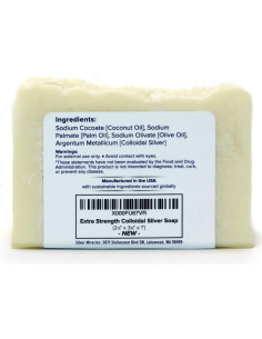 Jabón de Plata Coloidal Milagros de Plata 198g Hecho a Mano 2