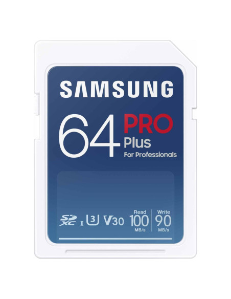 Tarjeta de Memoria SDXC Samsung PRO Plus 64GB 180MB/s