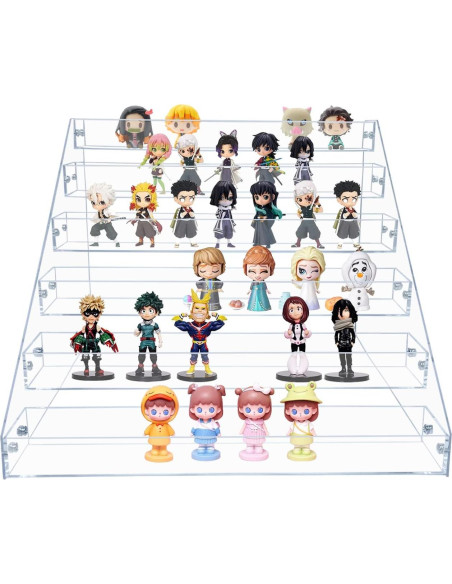 Estante de Especias en Capas PMMASTO 6 Niveles Acrílico Claro