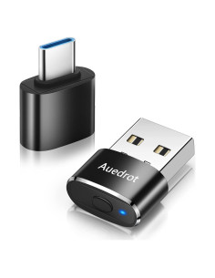 Mouse Jiggler Indetectable USB Metal con Adaptador USB-C