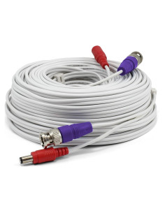 Cable Coaxial BNC Swann 30 m para Cámara de Seguridad CCTV