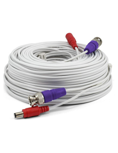 Cable Coaxial BNC Swann 30 m para Cámara de Seguridad CCTV