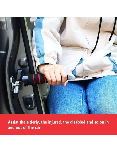 Soporte de Vehículo Coyoohouse 2 Mangos Ergonómicos Rojo