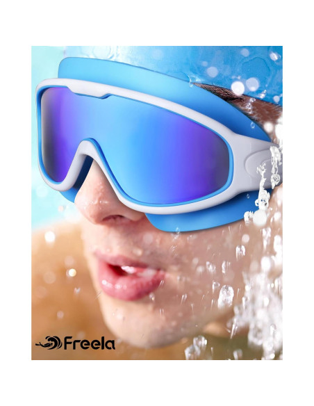Gafas de Natación Freela 2 Pack Unisex Antiempañante UV Gafas de Natación Freela 2 Pack Unisex Antiempañante UV
