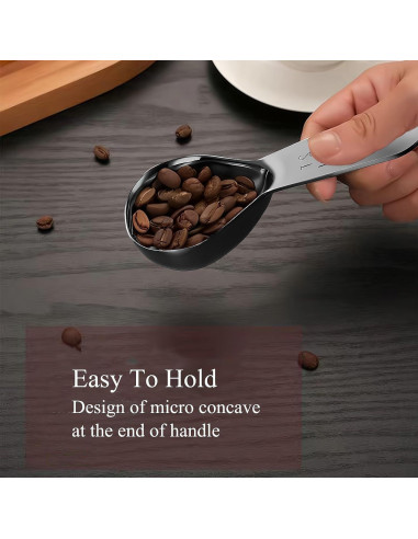 Cuchara Medidora de Café 30ml Acero Inoxidable ITXIYC