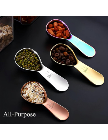 Cuchara Medidora de Café 30ml Acero Inoxidable ITXIYC