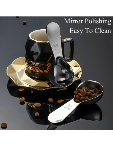 Cuchara Medidora de Café 30ml Acero Inoxidable ITXIYC