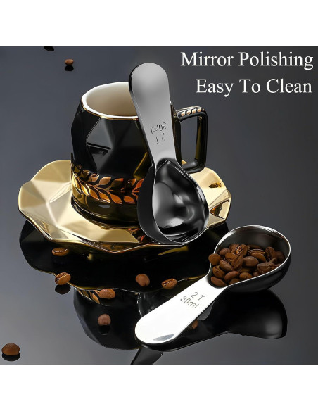 Cuchara Medidora de Café 30ml Acero Inoxidable ITXIYC