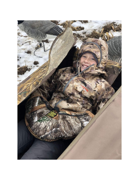 Muff Pak Calentador de Manos Hunter Safety System Negro