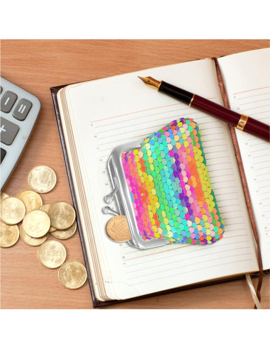 Monedero de Nylon y Lentejuelas 2 Piezas para Niñas