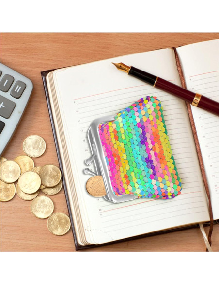 Monedero de Nylon y Lentejuelas 2 Piezas para Niñas