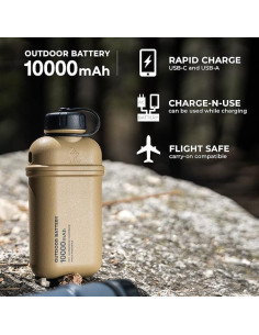 Batería Externa ELECOM NESTOUT 10000mAh USB-C IP67 2