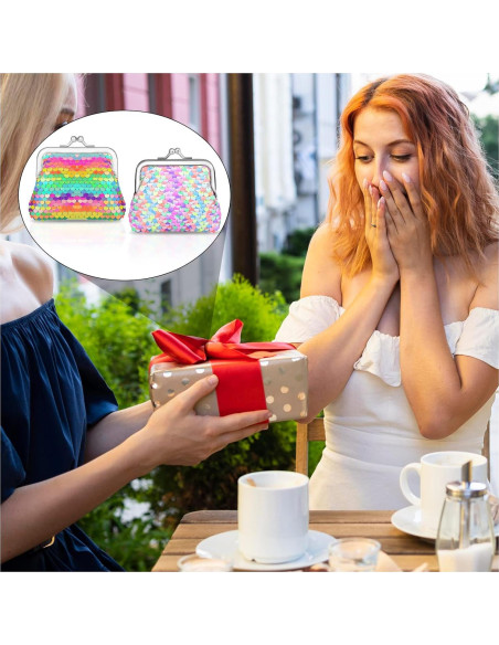 Monedero de Nylon y Lentejuelas 2 Piezas para Niñas