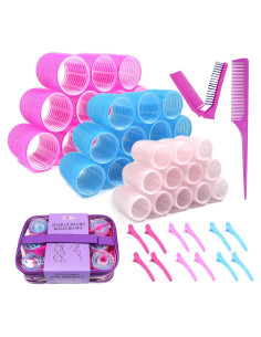 Juego de Rulos de Velcro 50PCS - Mis Cosas Novedosas