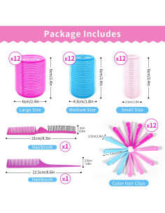 Juego de Rulos de Velcro 50PCS - Mis Cosas Novedosas 2