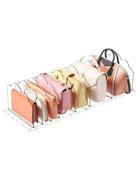 Organizador de Bolsos Lifewit 2 Piezas Ajustables Transparente