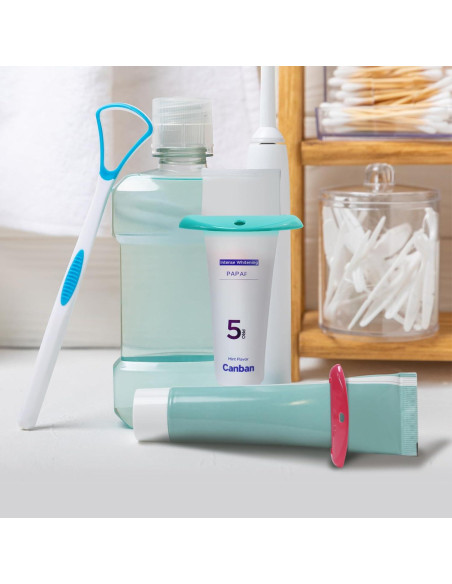 5 Exprimidores de Tubo de Pasta de Dientes SMLBJUTE - Plástico Duradero