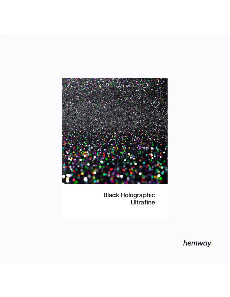 Glitter Holográfico Hemway 200g para Manualidades y Resina