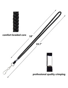 Cintas Negras de Seguridad COTODO 36" (91.44 cm) 100 Paquete 2