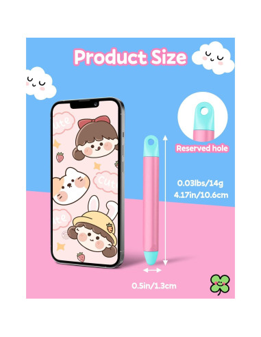 Lápiz Estilográfico para Niños AUZOSL - Paquete de 3 Colores