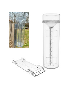 Pluviómetro Profesional LIGHTJAY RG1PC Resistente UV 27.94 cm