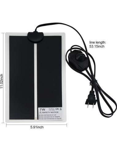 Almohadilla de Calentamiento para Reptiles APlayfulBee 7W