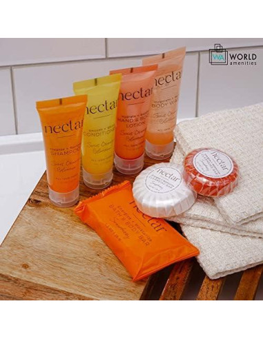 Barra de Baño Nectar - Flor de Naranja Dulce, 25 Unidades, 34g