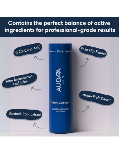 Limpiador Facial Suave Silkify 100ml - Hidratante y Exfoliante