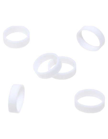 Bridas de Silicona Reutilizables ONLYKXY 100 Piezas 16mm