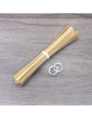 Bridas de Silicona Reutilizables ONLYKXY 100 Piezas 16mm