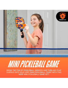 Conjunto de Pickleball de Mesa Franklin Sports - Mini - Azul/Naranja 2