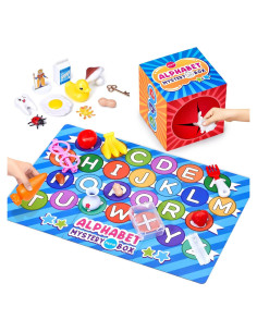 Juego de Alfabeto Misterioso JoyCat 26 PCS para Niños