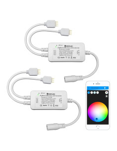 Controlador LED Inteligente GIDEALED ZC05M 2 Salidas RGB ZigBee