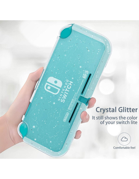 Funda Protectora DLseego para Nintendo Switch Lite TPU Brillante