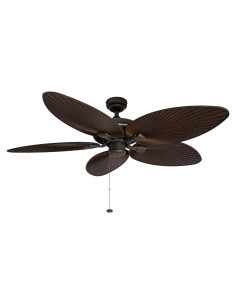 Ventilador de Techo Honeywell Palm Island 132 cm Bronce Sin Luz