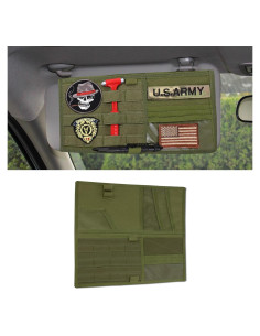 Organizador de Visor Molle QZTYTY para Automóviles 35x36cm