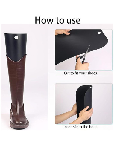 Formadores de Botas Reutilizables 6-Pack Ajustables Unisex