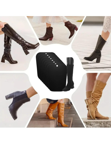 Formadores de Botas Reutilizables 6-Pack Ajustables Unisex