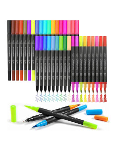 Set de 36 Marcadores Doble Punta K.CINE Multicolor 320g