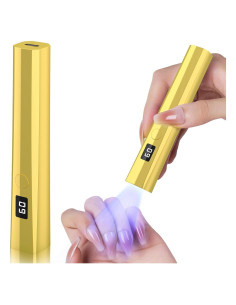 Lámpara de Uñas UV Hoonyn NL-003-HN 5W Portátil Dorado
