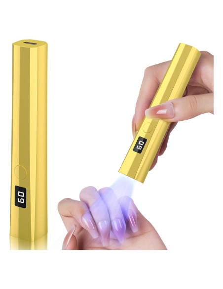 Lámpara de Uñas UV Hoonyn NL-003-HN 5W Portátil Dorado